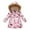 Pink@GC@, variant on CONZONE Toddler Girls Padded Jacket Thick Warm Thermal Puffer Jacket Coat for Girl Butterfly Graphic Zip Up Winter Outerwear With Pocket