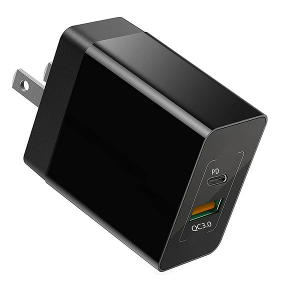 Quick Home Charger for Kyocera DuraXV Extreme E4810 Phone - 30W 2-Port USB Type-C PD Travel Wall P6O for Kyocera DuraXV Extreme E4810 Model