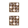 thumbnail image 1 of Decodeary Christmas Hanging Ball Tree Trinket For Festive Decorations Christmas Themed 2 2Set, 1 of 6