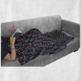 thumbnail image 5 of Phone Booth Soft Flannel Fleece Throw Blanket, British Themed Pattern with Symbolic, Cozy Plush for Indoor and Outdoor Use, 50" x 70", Multicolor, by Ambesonne, 5 of 5