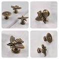 thumbnail image 6 of 10 pcs Vintage Cabinet Knobs Decorative Knobs Drawer Knobs Dresser Knobs Single Hole Knobs (Bee), 6 of 7