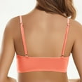 thumbnail image 5 of Bikini Tops for Women Push Up V Neck Adjustable Spaghetti Strap Twist Ruced Front Swimsuit Top Bathing Suit Tops, 5 of 6