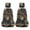 Cute Camouflage, variant on KUIFORTI Grey Camouflage UTV Seat Covers Seats Cover with Headrest Covers Easy Installation Water-Resistant Outdoor Seat Cover Set for Yamaha Rhino 700 660 450 2004-2021