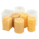 thumbnail image 1 of Molde de Silicona para Velas en Forma de Panal, Redondo, Hexagonal, Cuadrado, Molde para Velas en Forma de Panal, 1 of 5