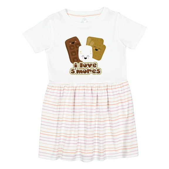 Inktastic I Love S'mores Girls Toddler Dress