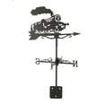 thumbnail image 2 of Garden Weatherervane, Duradero Techo de Metal de Negro Vedulador Hermoso Multipósito para Cobertizos de Granero, 2 of 7