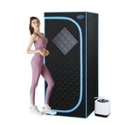 Cheelom Weight Loss Sauna Tent Portable Full Body Steam Sauna Box Sauna Tent with Folding Chair Walking Sauna