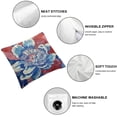 thumbnail image 4 of BANET Pillow Case Throw Decorative Pillowcase Home Decor for Sofa Living Room Bedroom 24x24in, 4 of 5