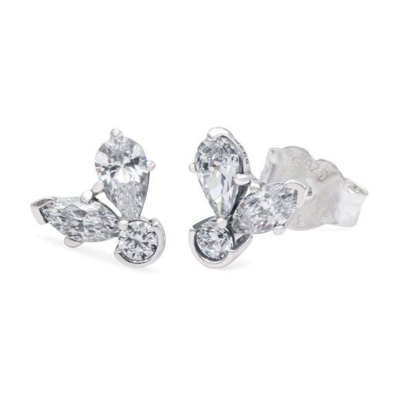 Pandora Sparkling Herbarium Cluster Stud Earrings