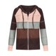 thumbnail image 5 of Liquidación ICHUANYI, suéter de manga larga con cuello en V y bloqueo de Color informal de invierno para mujer, suéter de punto con capucha, blusa superior, suéter, abrigo ICHUANYI WER202308175042, 5 of 7