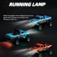 thumbnail image 4 of Control remoto RC Monster Truck Mini a escala 1:64 con luces de 2,4 GHz, 4 of 7