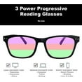 thumbnail image 6 of grinderPUNCH 2 Pack Bulk Multi Focus 3 Power Progressive Reading Glasses - No Line, 6 of 6