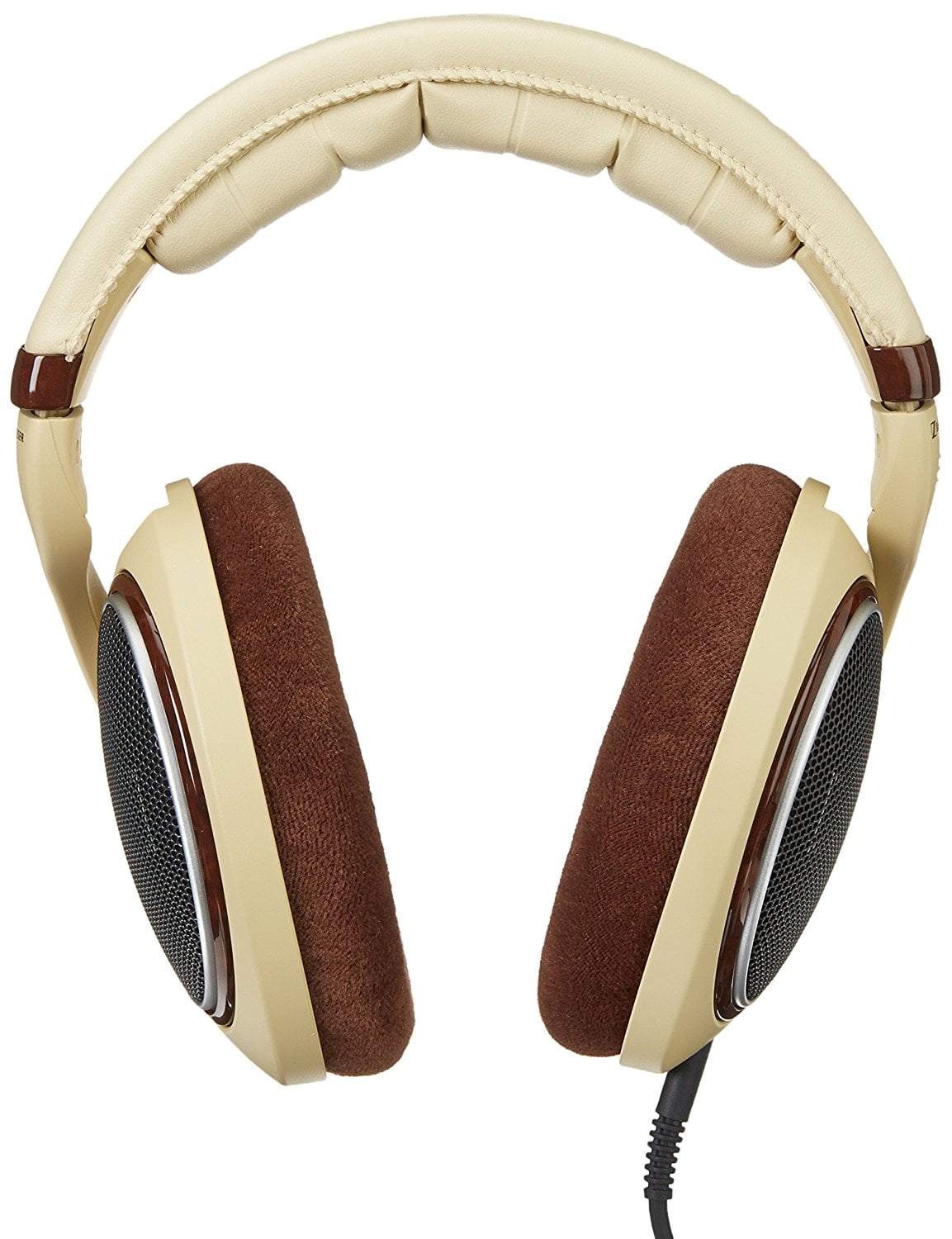 Restored Sennheiser HD 598 (Over ear) Headphones Ivory