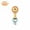 C, variant on Light Up Musical Baby Rattle Stick, Smart Sensor Infant Sensory Shaker Toy, Early Educational Teething Hand Rattle, Developmental Montessori Toy for Babies 3 6 9 12 Months, Baby Gift(A)