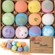 thumbnail image 2 of Bombas de baño, baño de burbujas aromático hecho a mano con aceite esencial natural efervescente yeacher jabón, 2 of 6