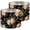 Color 4, variant on Linen Drum Lamp Shades Serene Stream Waterfall Mossy Rocks Crystal Clear Pool Forest 13" x 13" x 10" Lampshade for Table Lamps Floor Lamps Lamp Shade Replacement Easy Assembly Required
