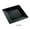 Black, variant on Yanco RM-110 Rome 10 in. Square Plate, White - Pack of 24