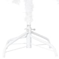thumbnail image 3 of vidaXL Artificial Pre-lit Christmas Tree with Ball Set White 180 cm PVC, 3 of 5