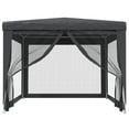 thumbnail image 4 of vidaXL Party Tent Outdoor Canopy Tent Gazebo Marquee with 4 Mesh Sidewalls, 4 of 7
