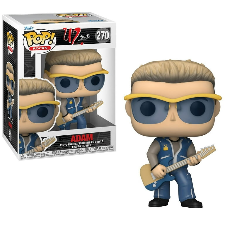 Funko Pop! Rocks: U2 ZooTV Collectors Set- Adam, Edge, Larry, and