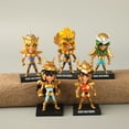 thumbnail image 1 of 5Pcs/Set Cartoon Anime Gold Saint Seiya PVC Action Figure Collectible Model Toy, 1 of 4