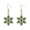 green, variant on yuksok Christmas Earrings Women Dangle Earrings for Xmas Party Valentines Day Decor red