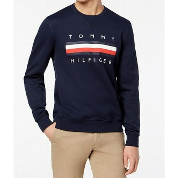 Tommy Hilfiger - Tommy Hilfiger Mens Big & Tall Crewneck Sweater ...