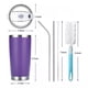 thumbnail image 4 of Vaso Térmico Portátil De Acero Inoxidable 20oz Con Calor/frí/corlor Morado, 4 of 7
