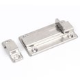 thumbnail image 3 of Unique Bargains Interior Door Sliding Lock Latch Metal Barrel Bolt Set 76mm Length, 3 of 3