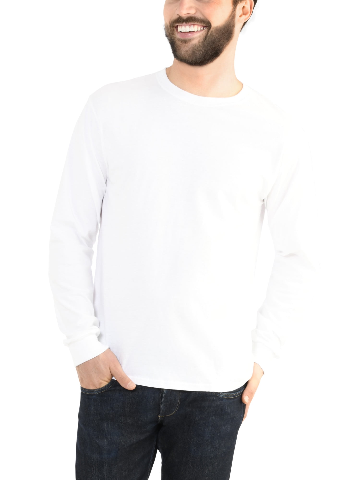 fruit of the loom platinum eversoft long sleeve