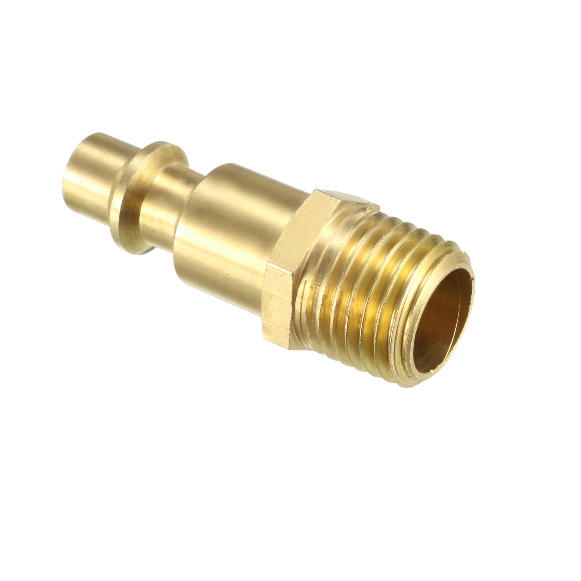 Quick Coupler Miltontype plug, Air QuickConnect Fitting , 1/4Inch NPT Male Brass Thread Plug
