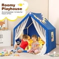 Costway Large Play Tent Kids & Toddlers Playhouse with Washable Cotton