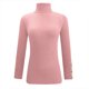 thumbnail image 4 of Suéter de cuello alto para mujer, suéter de punto de manga larga con botones de color liso, suéter base, suéter de cuello alto, suéter de poliéster para mujer, 4 of 5
