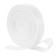 thumbnail image 1 of Correa de cinta de nailon, 22 yardas x 1-1/2" Cinta plana de polipropileno para reparar manualidades de bricolaje (Blanco), 1 of 7
