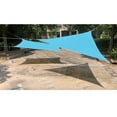 thumbnail image 3 of Christmas Savings Clearance! Cbcbtwo Sun Shade Sail, 10' x 10' x 10' Triangle Canopy Sun Shade Sail, UV Block with Storage Bag, for Patio Backyard Lawn Garden Swimming Pools Outdoor Activities, 3 of 9