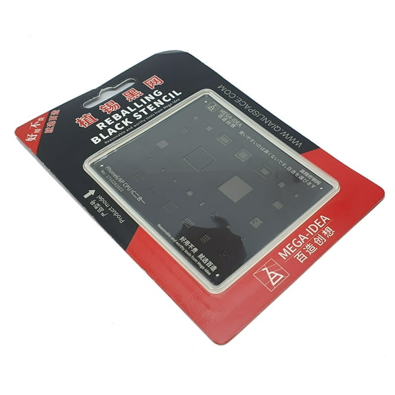 For iPhone 6-6P MEGA-IDEA Black Reballing Stencil