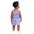thumbnail image 5 of Disney Classics Marie Baby Girls Spaghetti Strap Print Romper with Matching Bow Headband, Sizes 0/3M-24M, 5 of 7