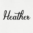 thumbnail image 2 of DALIX Women's Custom Monogrammed Names Premium Embroidered Tote Bag Heather, 2 of 6