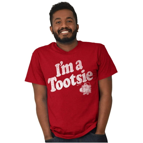 Mr Owl Cute I'm a Tootsie Retro Candy Men's Graphic T Shirt Tees Brisco Brands S