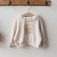thumbnail image 5 of Sudaderas con capucha para niña de 2 a 8 años, sudadera bonita con solapa de encaje para niña, jersey de oso de dibujos animados, camisas, ropa de otoño para chico, 5 of 6