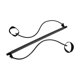 thumbnail image 1 of 1 pcs Black Fitness Yoga Pilates Bar Pilates Bar Multifunctional Adjustable Home Fitness Bar with Foot Ring Suitable for Yoga, Bodybuilding, and Fitne, 1 of 5