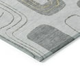 thumbnail image 4 of Addison Rugs Chantille Indoor/Outdoor Transitional Geometric Gray Washable Rectangle Rug, 3' x 5', 4 of 6