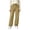 #03 Green ãMix, Match & Rotate: Stock Up on Daily Colorsã, variant on Women's Drawstring Cuffed Jogger Jeans, Durable Stay Put Button Zipper High Waist Pre-Shrunk Denim Pants with Flap Pockets for Office Casual Daily | TruBelle,Beige L