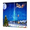 thumbnail image 1 of Par s Cortinas Con Temática De Navidad Cortinas Cortinas Para Decoración para hogar De Navidad 009 perfecl Cortinas decorativas navideñas, 1 of 8