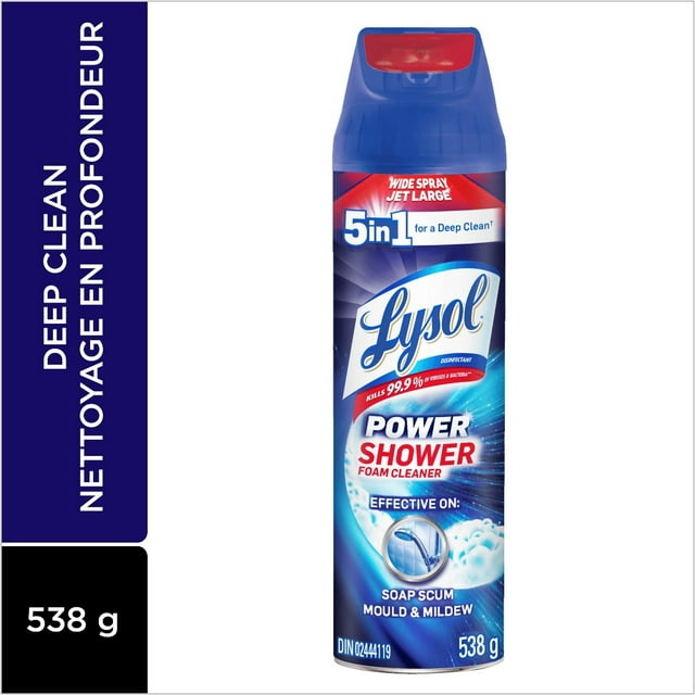 Lysol® Power Shower Foam Cleaner, 538g