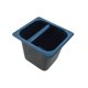 thumbnail image 5 of Caja para golpear café expreso de acero inoxidable, cubo para café expreso con barra de goma, contenedor de basura de gran capacidad para cocina M mayimx Papelera de molienda, 5 of 9