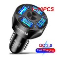 thumbnail image 2 of 1~10PCS Vumpach 4 Ports USB Car Charge 48W Quick 7A Mini Fast Charging For 11 Mobile Phone Charger Adapter Style A 1pc, 2 of 6
