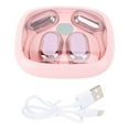 thumbnail image 2 of AI Translation Earbuds, 140 Languages Ear Hook Translator 3 Working Modes  for Travel Learning Pinkish,Black,Beige,Purplish, 2 of 7