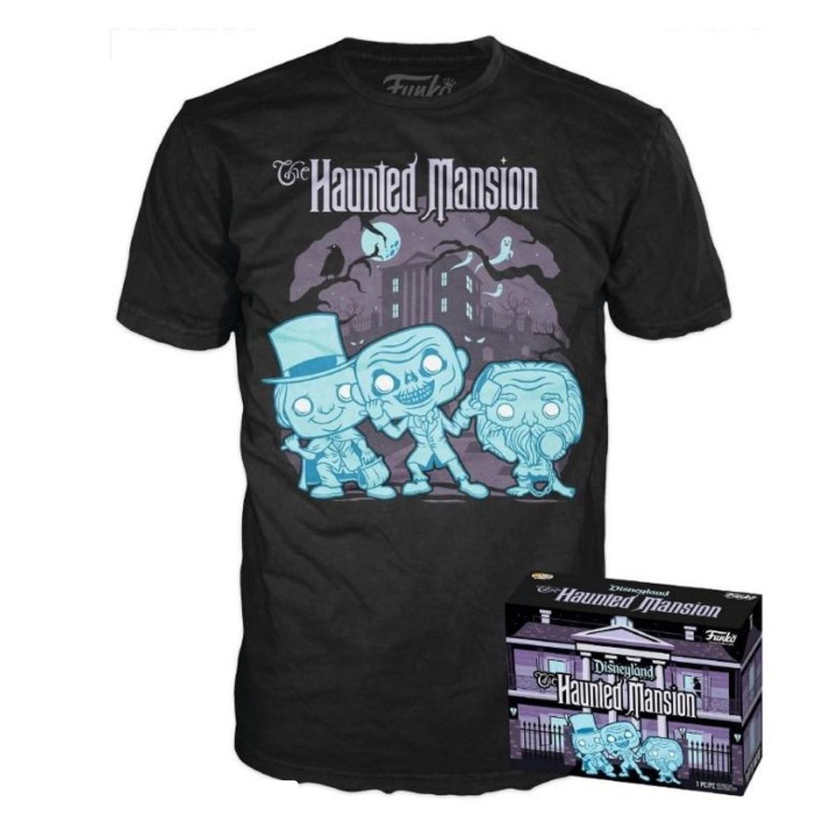 Funko POP! Tees Disney Haunted Mansion Hitchhiking Ghosts Size