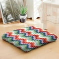 thumbnail image 2 of Square Meditation Pillow 22 Inch, Dutch Velvet Boho Floor Cushion for Yoga and Relaxation, 2 of 7